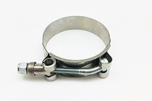 Autobahn88 Stainless Steel Hose T-Bolt Clamp, Fit for Hose OD Size = (1.36-1.6 Inch (34-40mm)), for Fuel Pump, Filter, Hose, Plumbing (Pack of 4) - Thumbnail 5