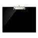 Officemate Recycled Landscape Plastic Clipboard, Black (83050)