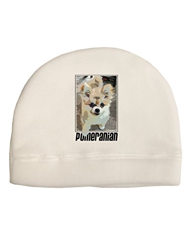 TooLoud Pomeranian Step Out Child Fleece Beanie Cap Hat
