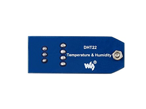 Waveshare DHT22 Temperature-Humidity Sensor Digital Temperature and Humidity Measurement Module with Onboard Sensor DHT22 (AM2302) for Arduino