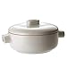 JIA Inc. Steamer Set - Extra Large Set (Ceramic Steamer Pot and Lid + Cedar Wood Basket)