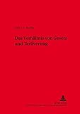 Image de Das Verhältnis von Gesetz und Tarifvertrag (Schriften zum Arbeitsrecht und Wirtschaftsrecht) (German Edition)