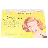 Jac-o-net Nylon Hair Net Bouffant With Elastic 255 Blonde