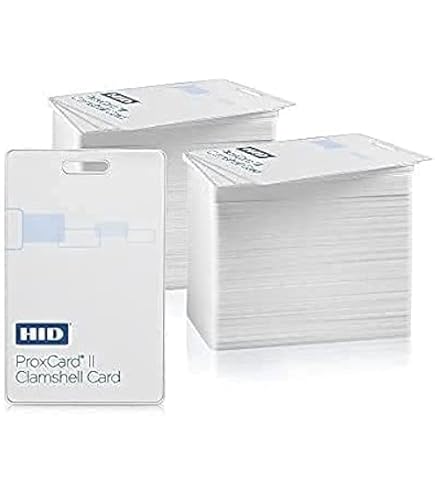Amazon.com: HID 1326LGSMV 1326 ProxCard II Clamshell Card (25 Pack