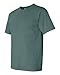 Comfort Colors Pigment-Dyed Short Sleeve Shirt, Bluespruce, L [Apparel]