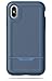 Encased Heavy Duty iPhone Xs Max Protective Case (Rebel Armor) Military Grade Full Body Rugged Cover - Blue