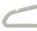 TQVAI Kid Velvet Clothes Hangers, Non Slip Children Felt Hangers Space Saver (13.78