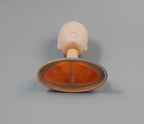 CHENGYIDA 1 Piece Doll Head with Stand Shoulder Parts Mannequin Head Repair Practice Makeup - Thumbnail 4