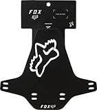 Fox Racing Mountain Bike Mud Guard, Black/White