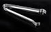 New Star Foodservice 42283 Restaurant-Grade Pom Tong, Stainless Steel, 12 inch, Set of 6, Silver