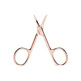 Lilly Lashes FABU-Lash Eyelash Scissors | Rose Gold | False Eyelash Accessory | Makeup Tool