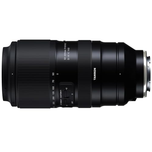 Tamron 50-400mm f/4.5-6.3 Di III VC VXD Lens for Sony Full Frame Mirrorless Cameras Black