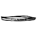 True Heart Style Women's Solid Leather Skinny Double Wrap Belt (1 cm) - 9 Colors