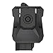 HQDA OWB Holster Fits Glock 17 31 G17 G31 (Gen 1-5) Handgun Paddle Holster with Tactical 360° Adjustable Outside Waistband Pistol Holder