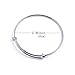 ZX Jewelry 10pcs Womens Expandable Blank Bangle Bracelet for Jewelry DIY Making 2 Colors
