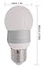 LXG-LED 12V 5W E26 LED Bulbs, 40W Incandescent Bulb Equivalent,400 Lumens Warm White 2700k, Round Shape Not Dimmable LED Light Bulb,6 Pack