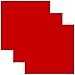 Siser EasyWeed Heat Transfer Vinyl HTV for T-Shirts 12 x 12 Inches 3 Precut Sheets (Red)