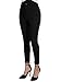 Ferbia Womens Classic High Waist Pencil Pants Stretch Comfort Slim Ankle Pant,Small,Black