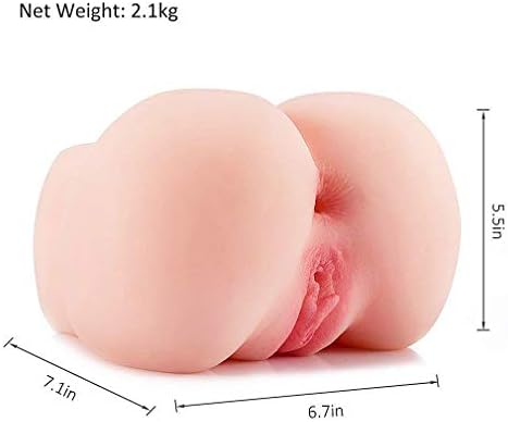 tatanuss Air-Craft Cup Silicone R-ealise 3D Pő&cket Ass Butt with Realistic Anal Best Products Toys for Men Tshirt,Flesh Sexy Underware for Men