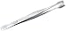 Scientific Labwares Membrane Forceps with Straight Blades, Smooth Tips, Stainless, 4.5