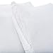 LUCID Zippered Pillow Encasement – Waterproof Standard Size Pillow Protector – Shields All Sides – Quiet cover – White