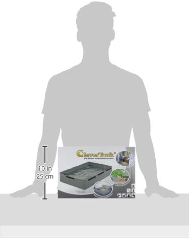 A R North America Inc Clever Tank, Portable Rugged and Collapsible Fully Sealed Folding Tank with Amazing Variety of Uses, Medium, Gray - Image 5