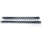 RAISING ELECTRONICS 42 U Vertical Steel Cable Manager for Servers Racks Cabinets one Piece