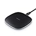 AUKEY USB-C Wireless Charger, 10W Qi Fast Wireless Charging Pad, Compatible with Samsung S10 / S10+ / S9 / Note10+ / Note9, iPhone 11/11 Pro Max/XS/XR / 8/8 Plus, and Other Qi-Enabled Devices