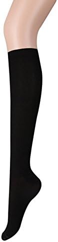 Delight eShop Men Women Anti-Fatigue Knee High Elastic Stockings Compression Leg Support Socks