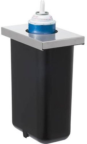 Server Products 82846 Whipped Topping Can Cooler, Hold Cold Jar, 14-15 oz. Can, Black
