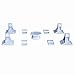 Baby Safety Locks - No Drilling Required - Quick and Easy Installation - Child Safety Product For Drawers and Cabinets - Baby Protection Against Harmful Household Products [4 Locks +1 Key]