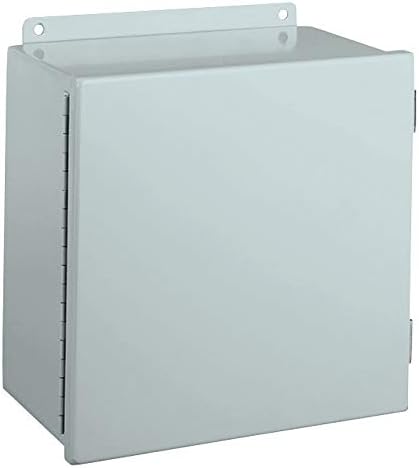 Wiegmann 10.00" x 10.00" x 6.00" Carbon Steel Junction Box Enclosure - B101006CH