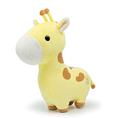 Bellzi Yellow Giraffe Cute Stuffed Animal Plush Toy Adorable Soft