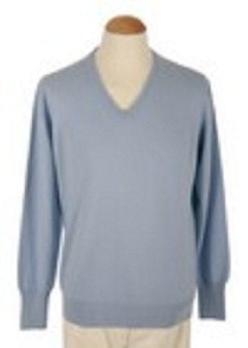 Shephe4 Ply Men's V Neck Cashmere Sweater