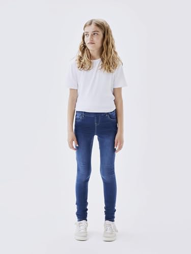 NAME IT Nkfpolly Skinny Dnm Legging 1182-To Noos for Girls