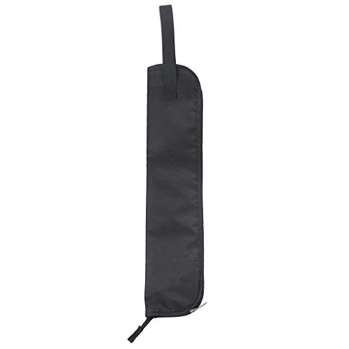 Nrpfell Waterproof storage bag for drum sticks Case holder Black - Thumbnail 6