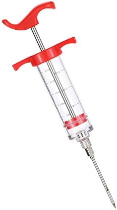 Meat Marinade Flavor Injector Syringe, Flavor &amp; Seasoning Syringe, Seasoning Needle Injector &amp; Tenderizer, For Chicken, Turkey, Poultry, Kitchen Cooking Tool