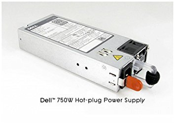 Dell 750W redundant power supply for PowerEdge R720, R720XD, R520, R620, R820, T320, T420 and T620 server.
