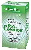 Procreation, Male Fertility Support, 60 Veggie Caps by Dream Quest Nutraceuticals