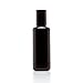 Infinity Jars Black Ultraviolet Glass Bottle 50 Ml (1.7 fl oz) w/Glass Ball Roll on Tip Screw top Bottle for Essential oil,Perfume Cosmetics, Moisturizer Airtight Round, Roller Bottles w/Black Cap