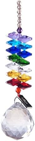 Rainbow Colorful Hanging Prism Ball and Multi Colored