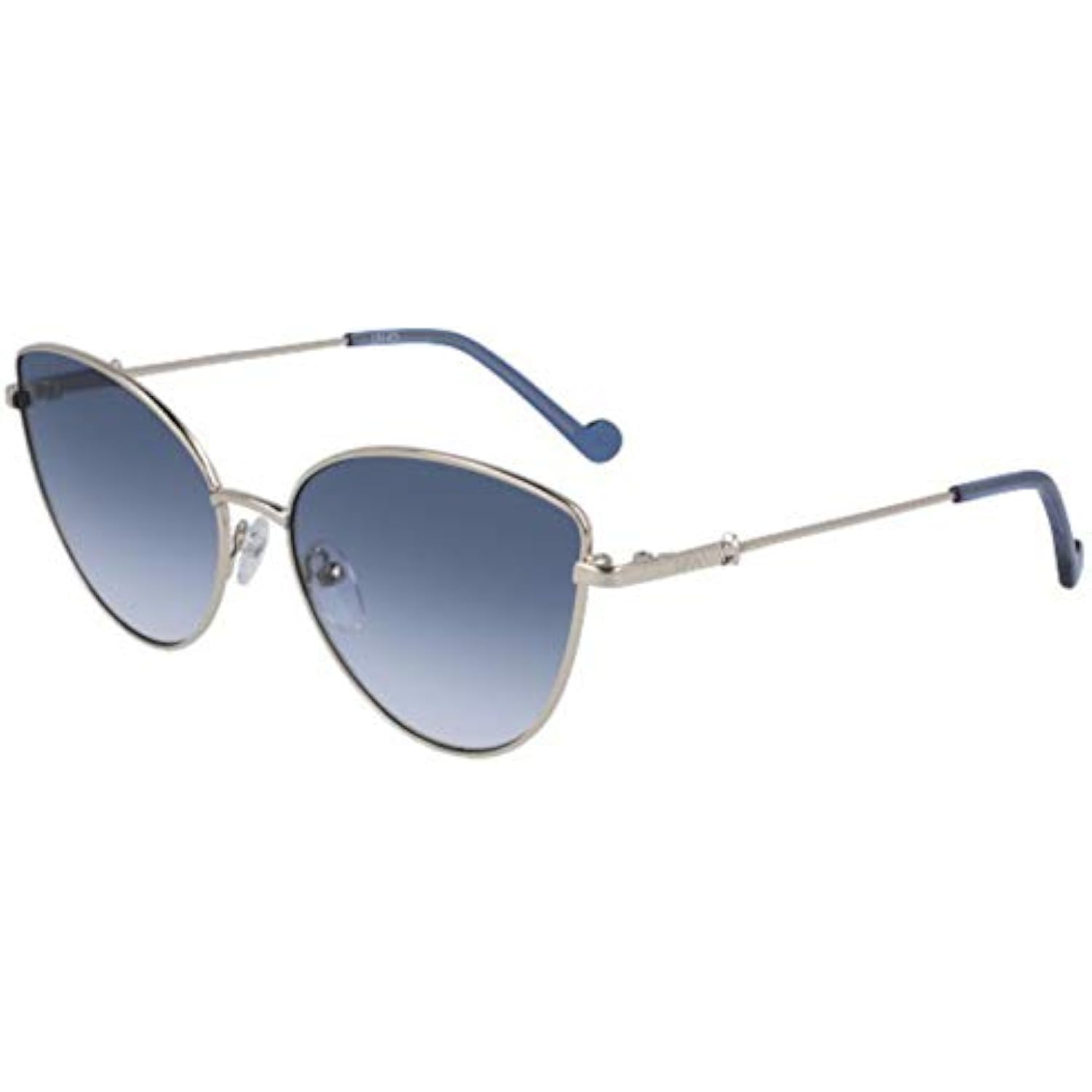 NEW Liu Jo LJ 130S 714 Light Gold & Blue Sunglasses with  display picture 2