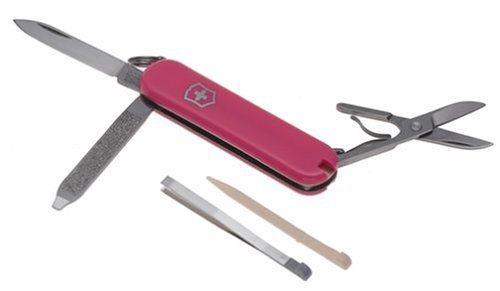 Victorinox Swiss Army Classic SD Pocket Knife (Pink) Color: Pink Model: 0.6223.70RUS1 Sports