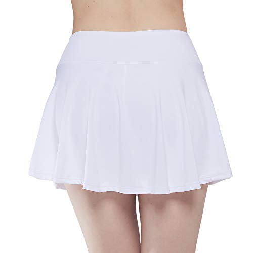 image for HISKYWIN Womens Active Athletic Skorts Lightweight Skirt with Built-in