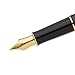 Parker Sonnet Matte Black Lacquer with Golden Trim, Fountain Pen, Medium nib with Black ink (S0817950)