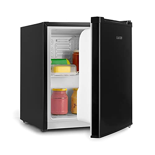 Klarstein Scooby Mini Réfrigérateur - Système Ecoexcellence, Cee A++, Capacité De 40L, Régulateur De Température, Étagère Amovible, Compartiment Bouteille Jusqu'À 2L, 41 Db, Noir