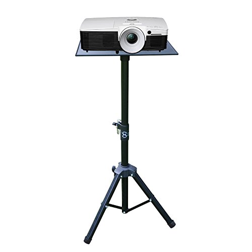 Laptop Projector Tripod Stand – Adjustable Table With Sturdy Base – Portable Set With Storage Bag 30” – 44” - Thumbnail 4
