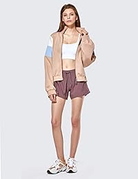 CRZ YOGA Sujetador de yoga convertible y acolchado sin alambre, alto impacto, para dama