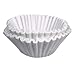 Tupkee 12-Cup Large Coffee Filters - 9.75” x 4.25” - 500 Count - Tall Walled to Prevent Ground Overflow - Compatible with Bunn 12 Cup Commercial Coffee Maker & Large Home Machines - Made in the USA