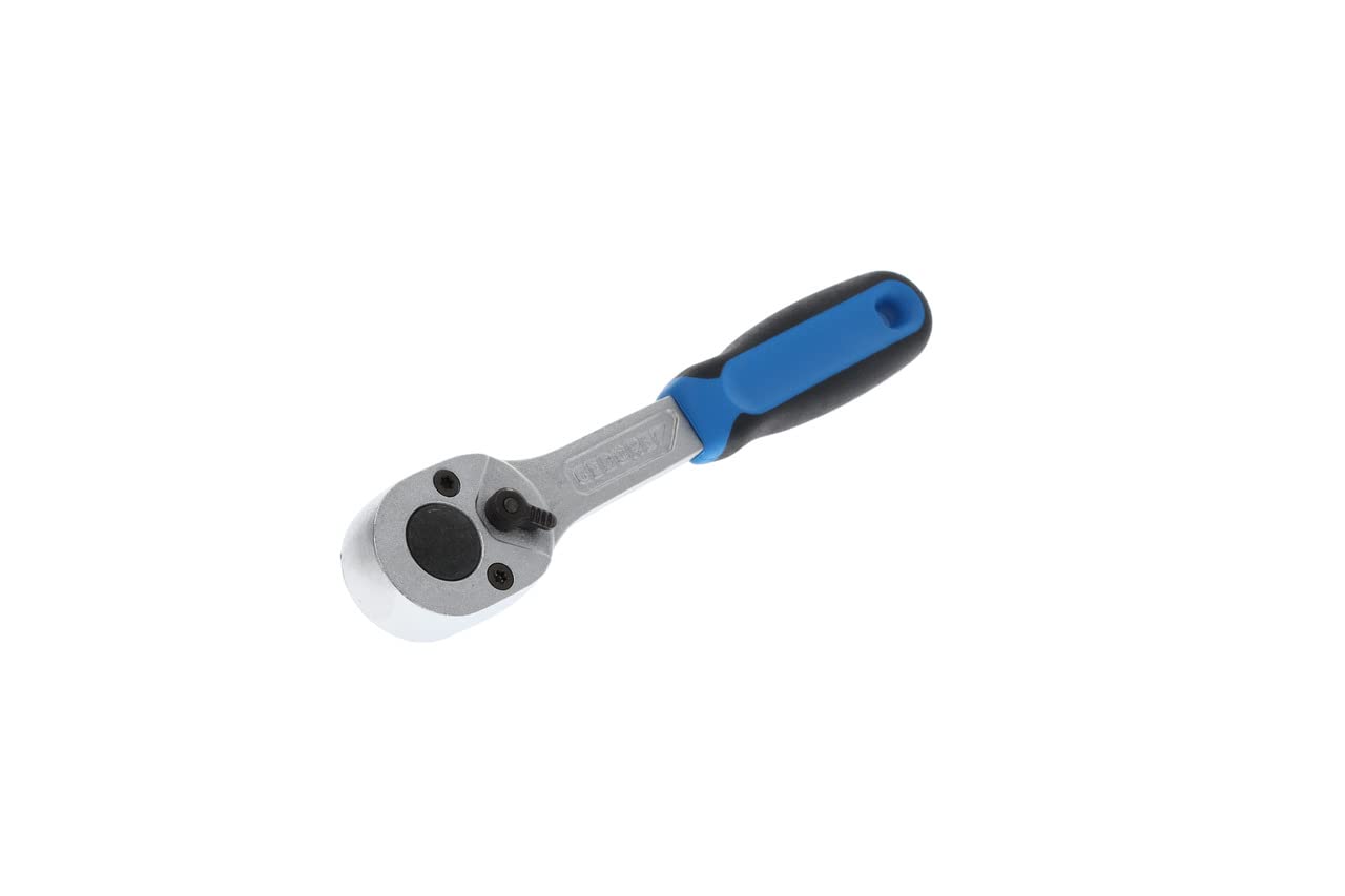 GEDORE Reversible ratchet, for 1/4", 6.3 mm drive, 15° reverse angle, 129 mm length, 2C grip, 2093 U-10